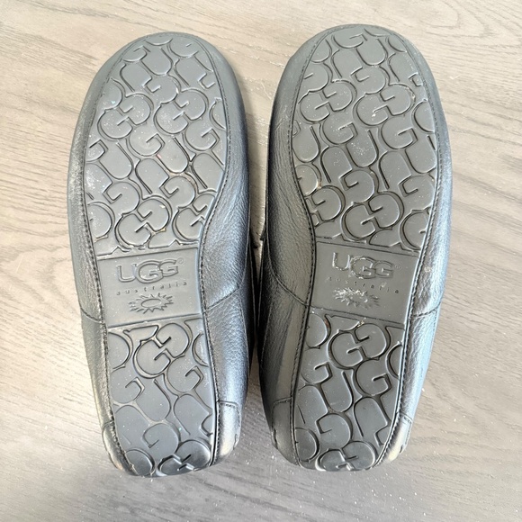 UGG Men’s Ascot Loafer Slipper Size 11 Black - Picture 8 of 9